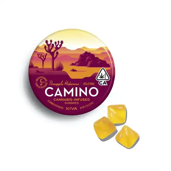 Camino Pineapple Habanero “Uplifting” Gummies